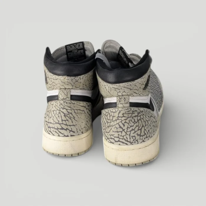 Nike Air Jordan 1 Retro High OG "White Cement" - Image 4